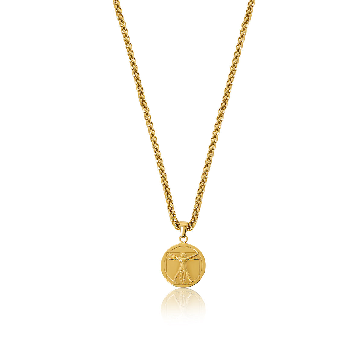 Colar Vitruviano - Ouro