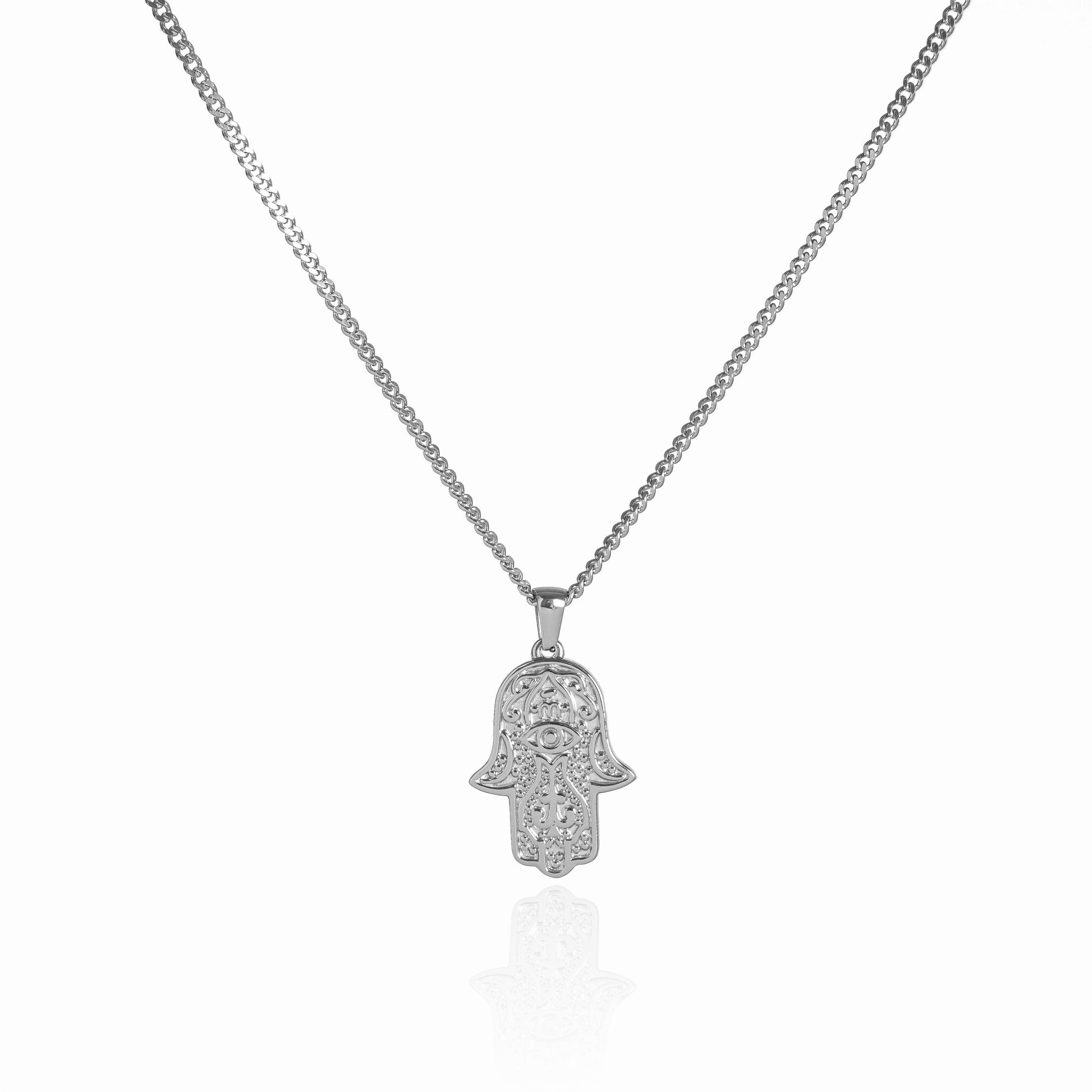 Colar Hamsa em Prata